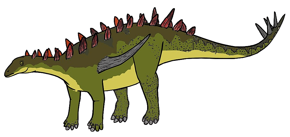 Gigantspinosaurus — illustration